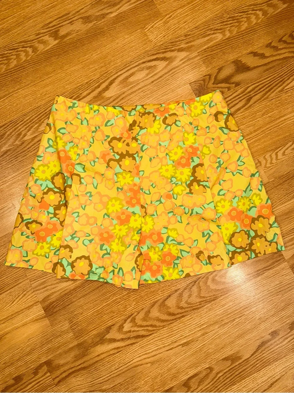 Tory Burch Blossom Poplin‎ Skort size 14